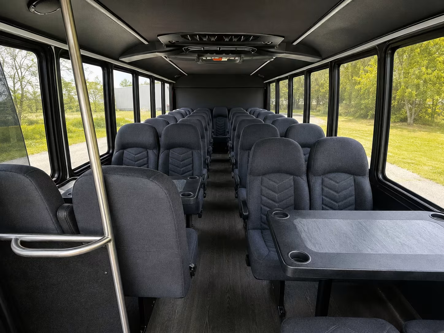 20 passenger minibus interior