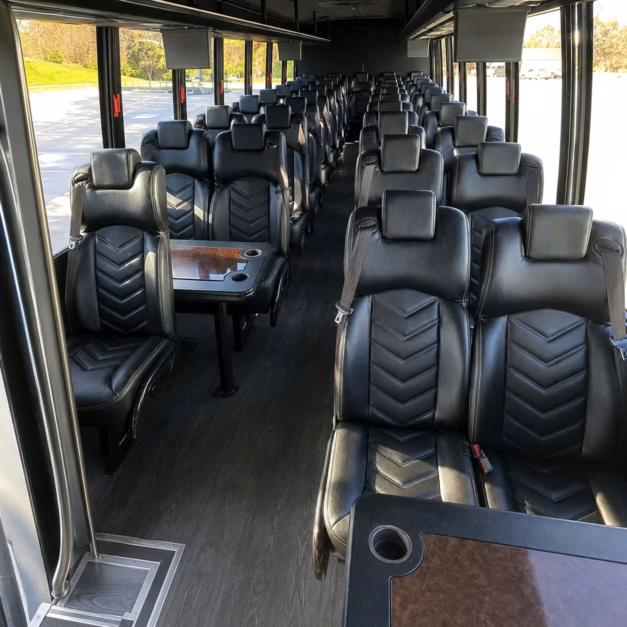 35 passenger minibus inside
