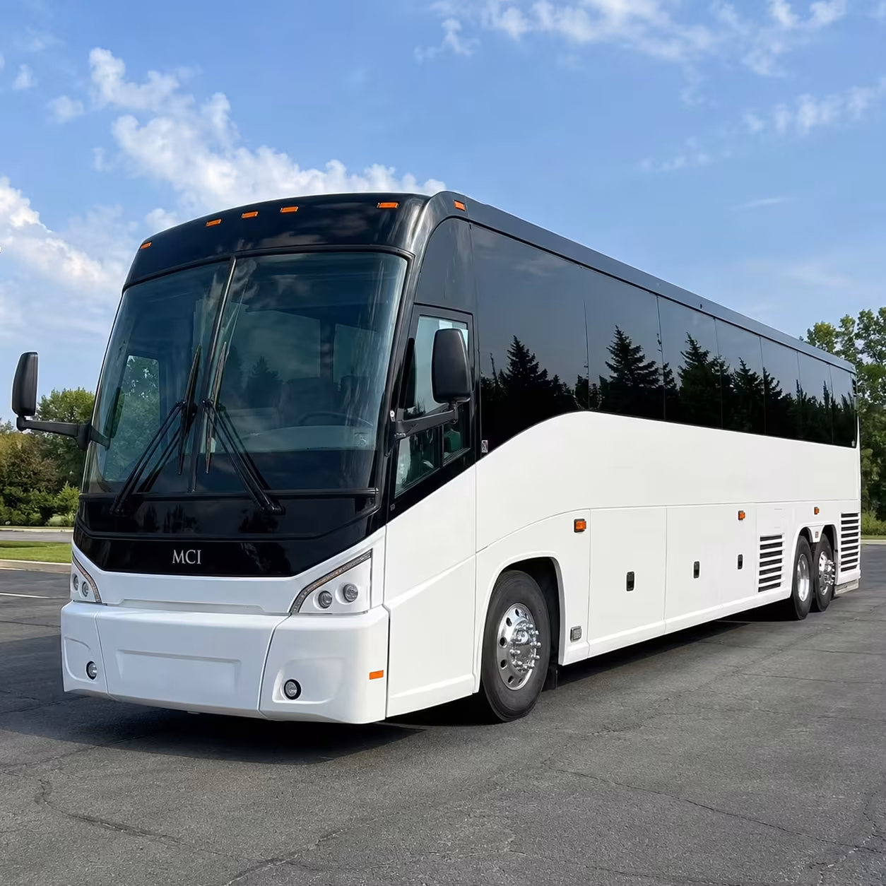 long distance bus rentals from pittsburg to sacramento and la