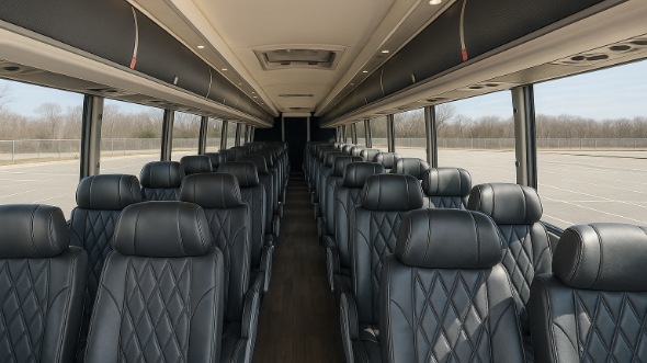54 passenger charter bus interior pittsburg