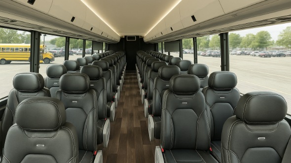 pittsburg 18 passenger minibus inside