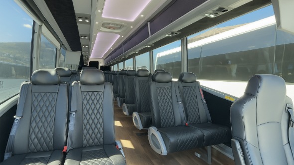 pittsburg 35 passenger minibus inside