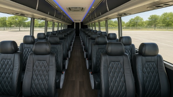 pittsburg 54 passenger charter bus rental