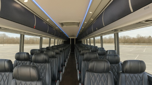 pittsburg 56 passenger charter bus rental