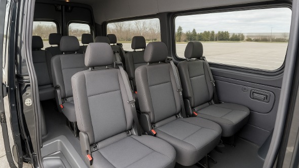 pittsburg sprinter van with driver interior
