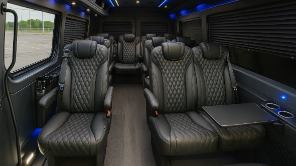 pittsburg sprinter van with driver rental